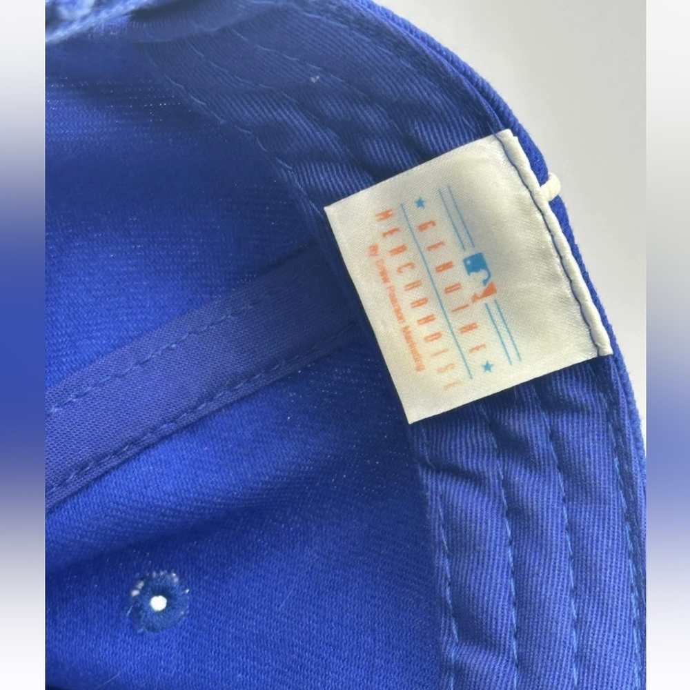 LA Dodgers Genuine Merchandise League Blue Baseball Adjustable Cap Cotton Hat - Picture 7 of 8